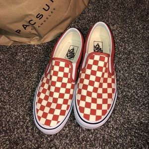 hot sauce checkered vans